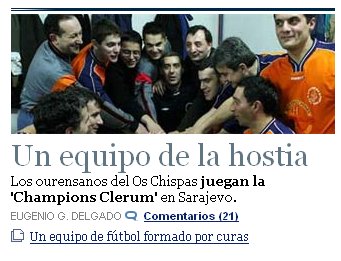 La hostia que se debera llevar 20minutos por este titular