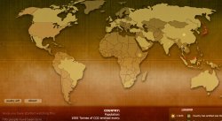 Mapa de emisiones de CO2