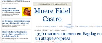 El Pas mata a Fidel