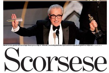 Scorsese consigue el Oscar que le deban