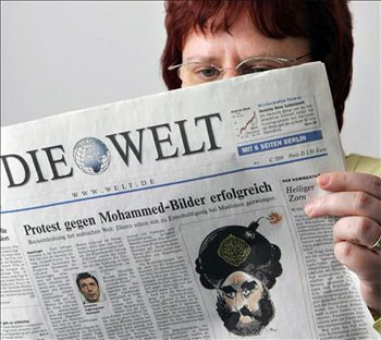 Die Welt se une a la polmica. Foto: 