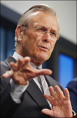 Al mago Rumsfeld ya no le quedan ms trucos