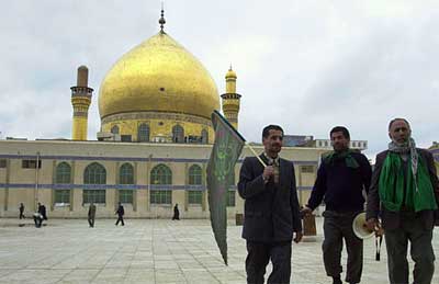 El santuario shi de Samarra en una imagen de febrero de 2004