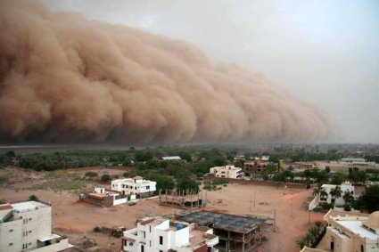 el haboob en Sudan