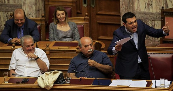 tsipras parlamento